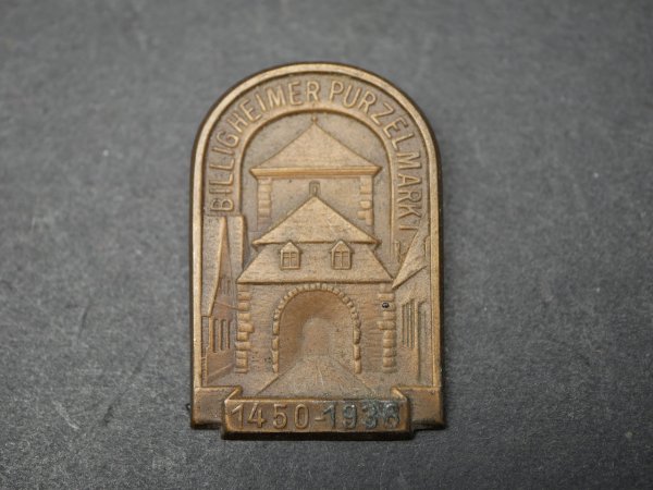 Badge - Billigheimer Purzelmarkt 1450-1936