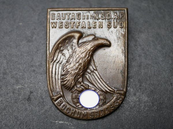 Badge - Gautag of the NSDAP Westphalia South Bochum 1935