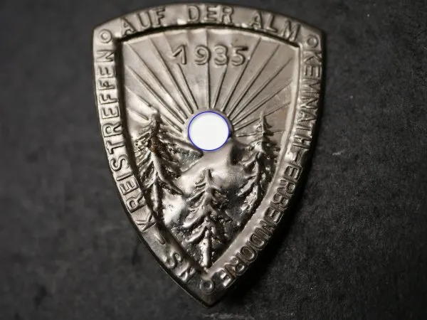 Badge - NS district meeting on the Alm Kemnath-Erbendorf 1935