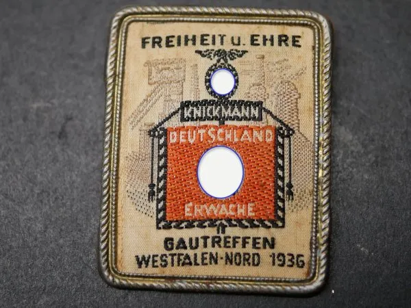 Badge - Freedom and Honor Gautreffen Westfalen-Nord 1936