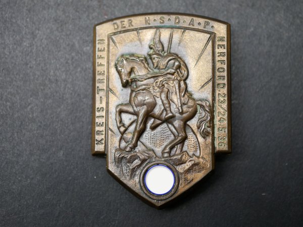 Badge - District meeting of the NSDAP Herford 1936