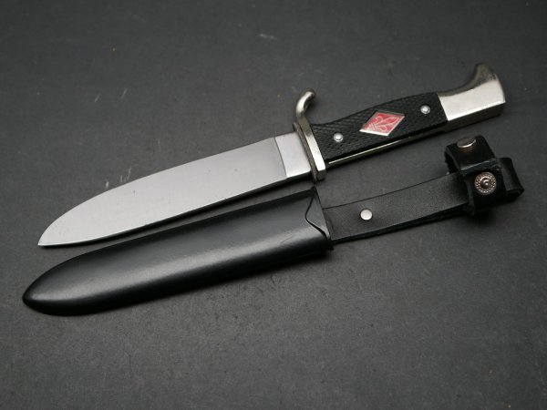 Travel knife - Pastille with lily - Manufacturer Otter Solingen - similar to HJ knife