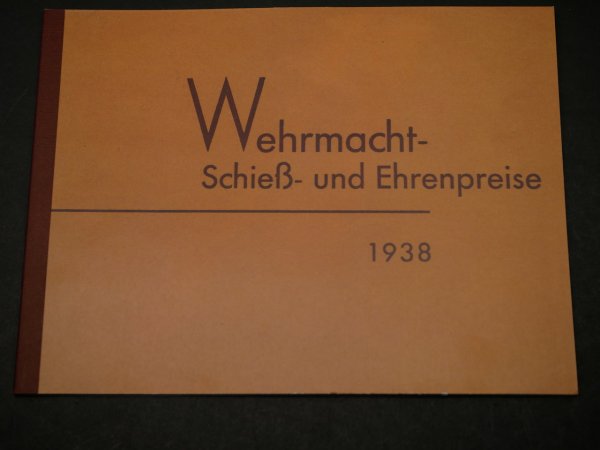 Catalog of the metal goods factory Emmerich & Schöning, Berlin 1938 - Wehrmacht shooting and honorary prizes