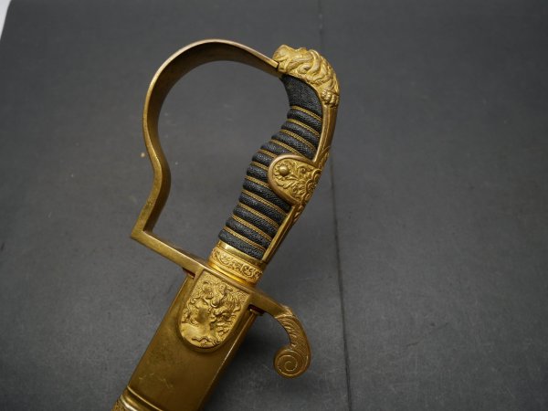 Sabre / gift saber to a senior forester of the German Hunting Association