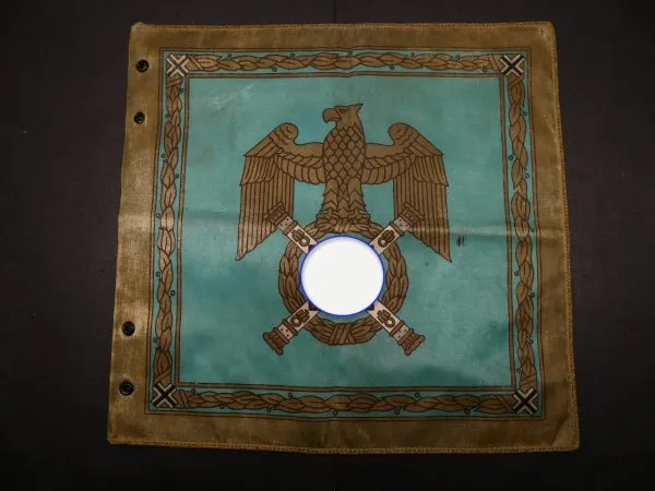 Hermann Göring - copy of an old vehicle flag as Reichsmarschall