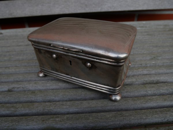 Berlin Silver Sugar Bowl - 12 Lot - Friedrich Emil Gerike around 1840