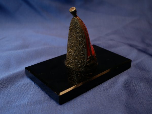 Table decoration / paperweight - miniature helmet of the "Old Prussian Infantry Regiment No. 6"