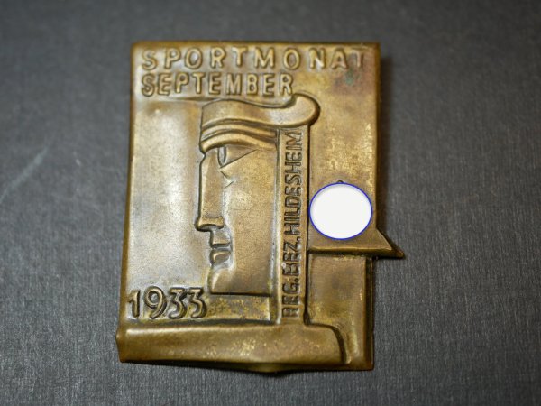 Badge - Sports Month September Hildesheim 1933