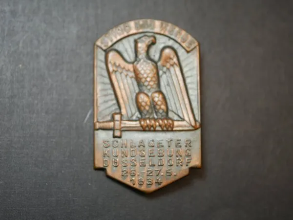 Badge - Schlageter Rally Düsseldorf 1934