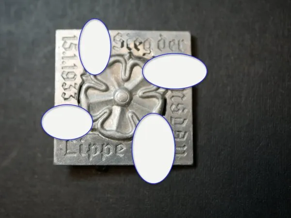 Badge - Victory of the NSDAP Lippe 1933