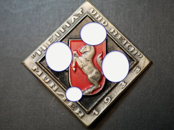 Abzeichen - Heimat und Reich Münster 1933