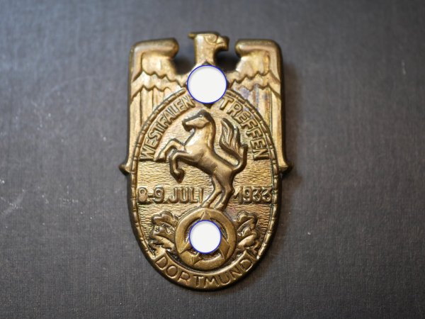 Badge - SA Westphalia Meeting Dortmund 1933