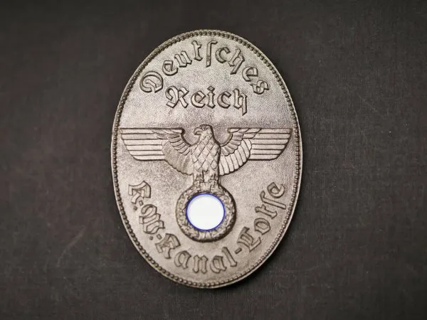 Badge - German Empire - Kaiser Wilhelm Canal Pilot