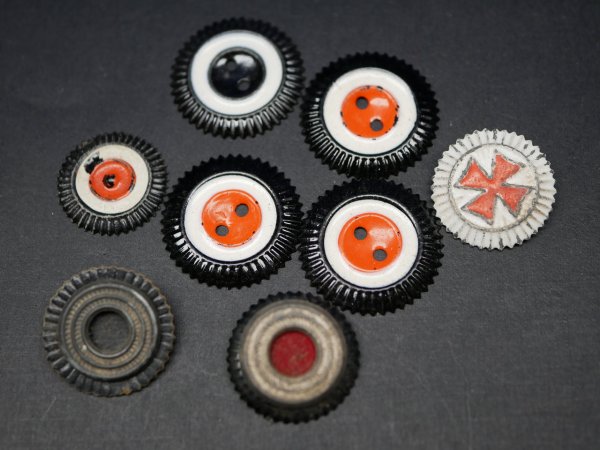 Lot of 8 cockades - Prussia Lübeck