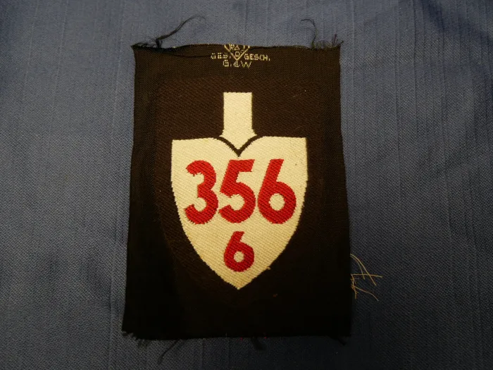 Reichsarbeitsdienst RAD Ärmelabzeichen Ärmelspaten 356 / 6  Neusiedl am See Österreich - ungetragenes BeVo Stück