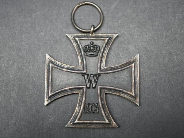 EK2 Iron Cross 2nd Class 1914 - Wilm stamped - H.J. Wilm, Berlin