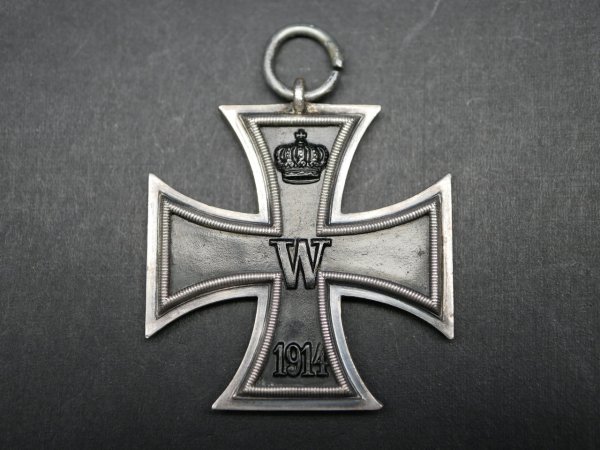 EK2 Iron Cross 2nd Class 1914 - S stamped in eyelet - S – Heinrich Schneider, Leipzig, also Schaper or Scharfenberg possible