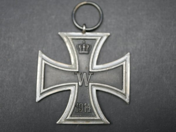 EK2 Iron Cross 2nd Class 1914 - R stamped - E. Rosenthal & Sohn or Alfred Rösner Dresden possible