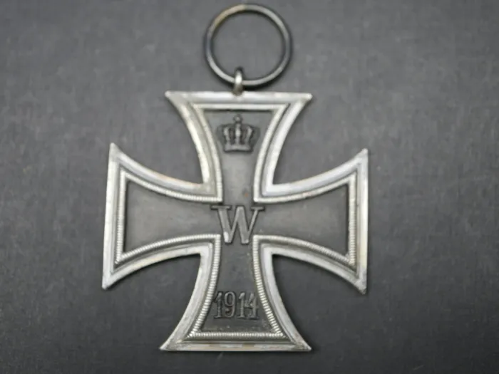 EK2 Eisernes Kreuz 2. Klasse 1914 - R gestempelt - E. Rosenthal & Sohn oder Alfred Rösner Dresden möglich
