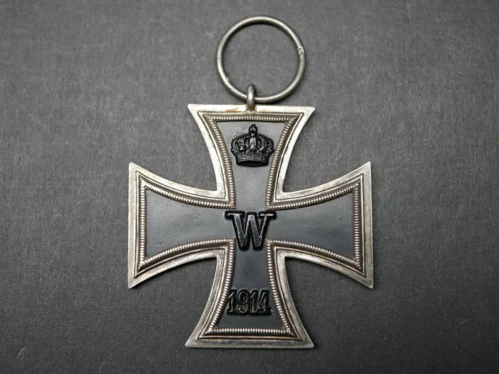 EK2 Iron Cross 2nd Class 1914 - S stamped - Heinrich Schneider, Leipzig, also Schaper or Scharfenberg possible