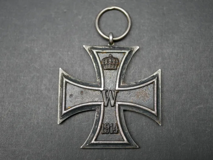 EK2 Eisernes Kreuz 2. Klasse 1914 - Fr. gestempelt - Gebrüder Friedländer, Berlin