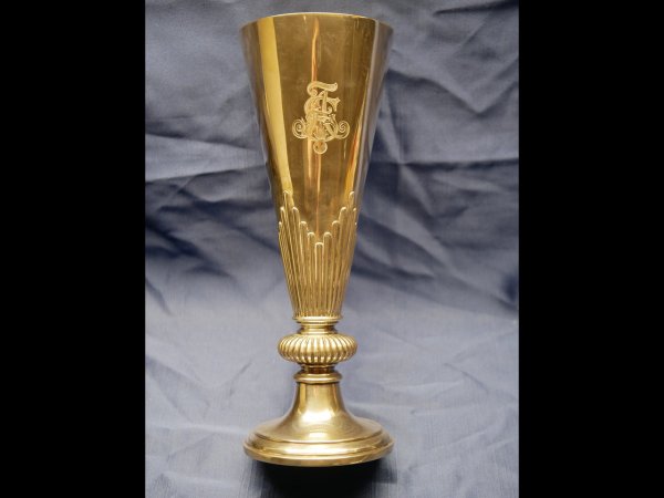 Silver Cup of the Field Artillery Shooting School in Jüterbog "To the winner of the Ladies' Prize Pursuit Race" Jüterbog, 10.XI.04.