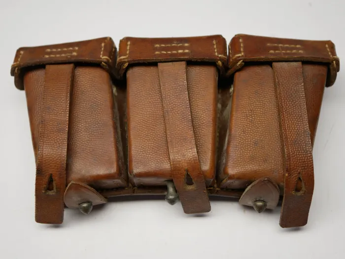 Munitionstasche für K98 mit Hersteller Curt Vogel, Cottbus 1934