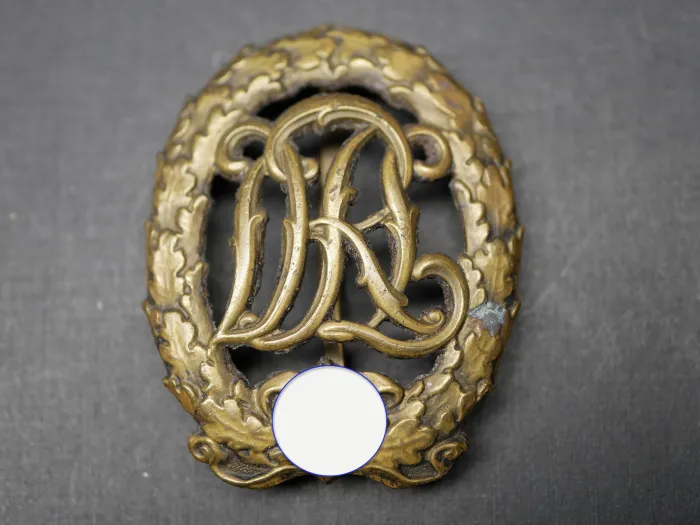 DRL Sports Badge in Bronze, manufactured by Wernstein Jena
