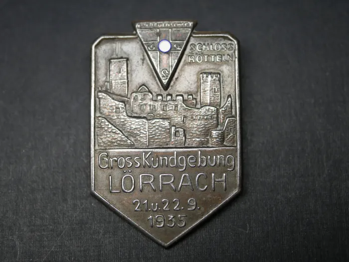 Badge - Nazi Women's League mass rally Lörrach 1935
