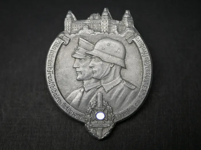 Badge - 2nd Main-Franconian Front Soldiers and War Victims' Day of Honor 1938 Aschaffenburg