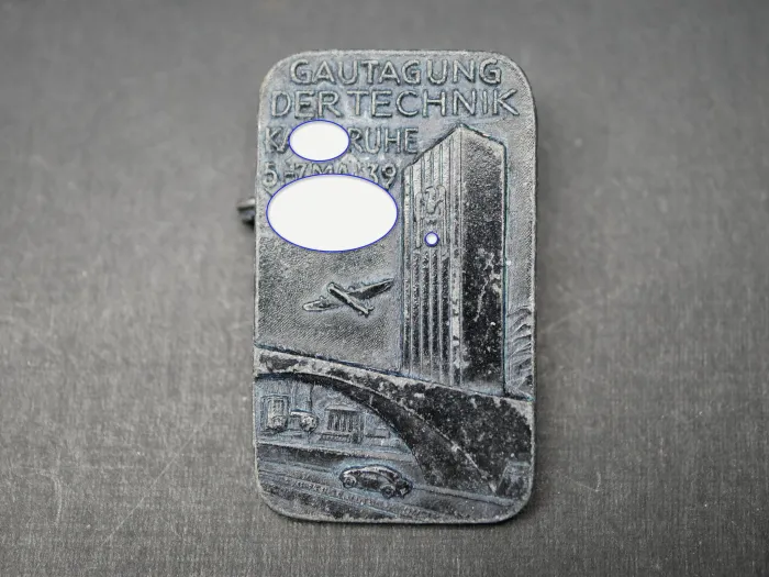Abzeichen - Gautagung der Technik Karlsruhe 1939