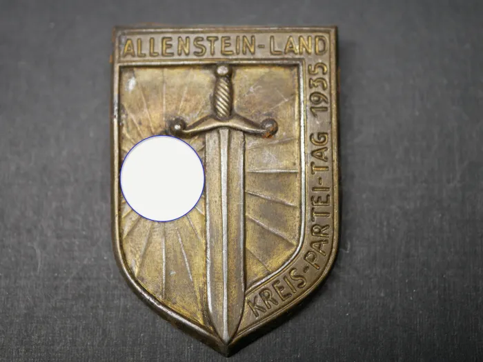 Badge - Allenstein-Land District Party Congress 1935