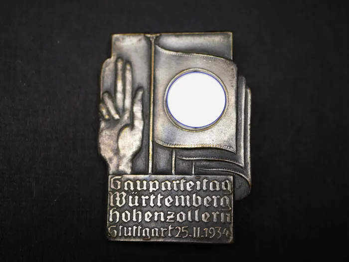 Badge - Gau Party Congress Württemberg-Hohenzollern Stuttgart 1934