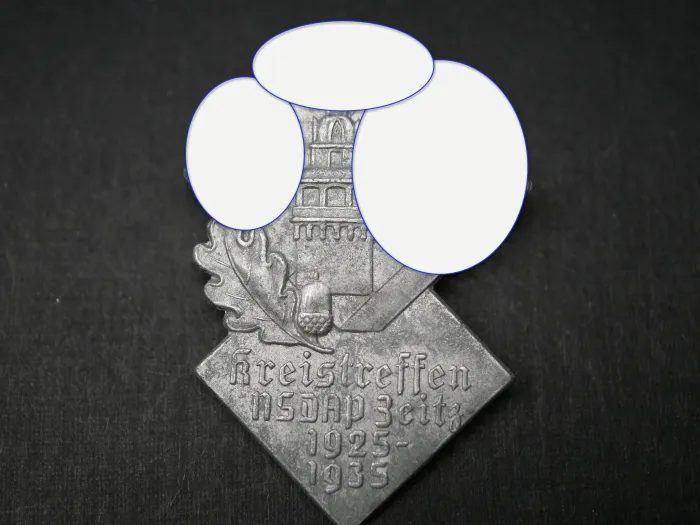 Badge - District Meeting of the NSDAP Zeitz 1925-1935