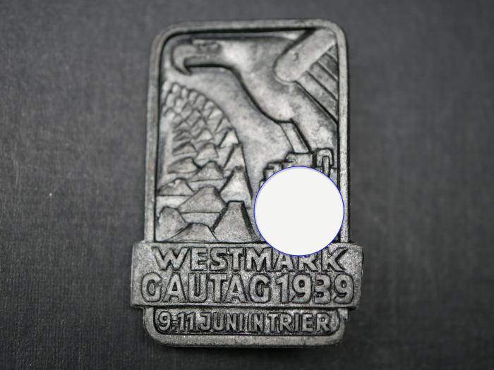 Abzeichen - Westmark Gautag 1939 in Trier