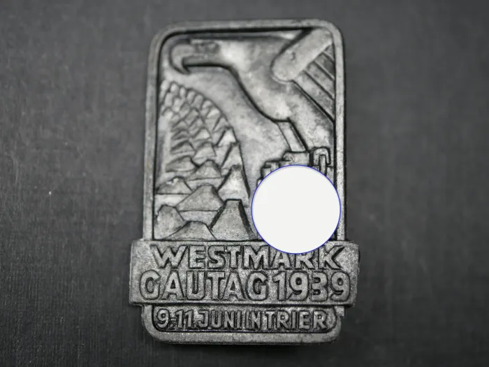 Abzeichen - Westmark Gautag 1939 in Trier