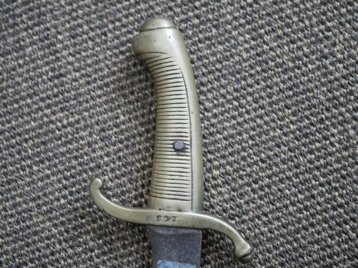 Lippe-Detmold M1849 bayonet of the Lippe Infantry