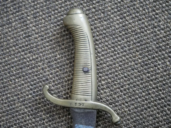 Lippe-Detmold M1849 bayonet of the Lippe Infantry