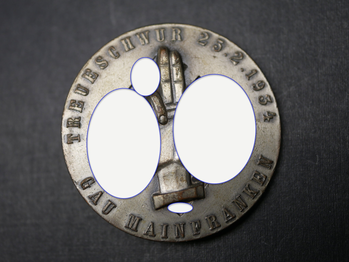 Badge - Oath of Allegiance Gau Mainfranken 1934