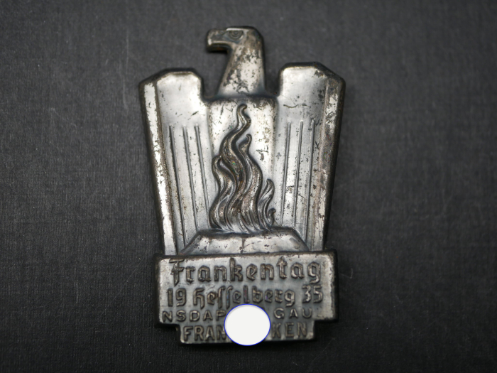 Abzeichen - Frankentag Hesselberg NSDAP Gau 1935
