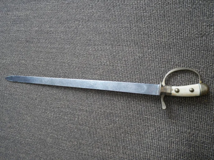Hunting Dagger with Decorated Blade, circa 1800–1820