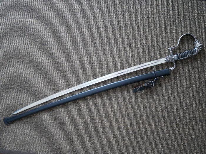 SS-Verfügungstruppe parade saber / lion-head saber, Model 113, by manufacturer Alcoso