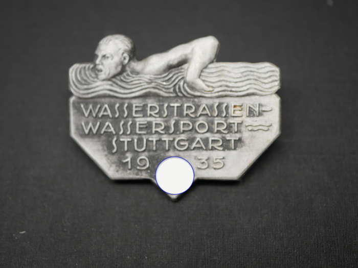 Abzeichen - Wasserstrassen-Wassersport Stuttgart 1935
