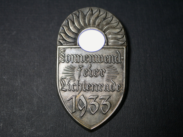 Badge – Lichtenrade Solstice Celebration 1933