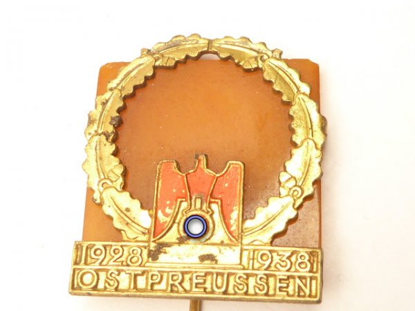 Tagungsabzeichen Bernstein 1928 - 1938 Ostpreussen