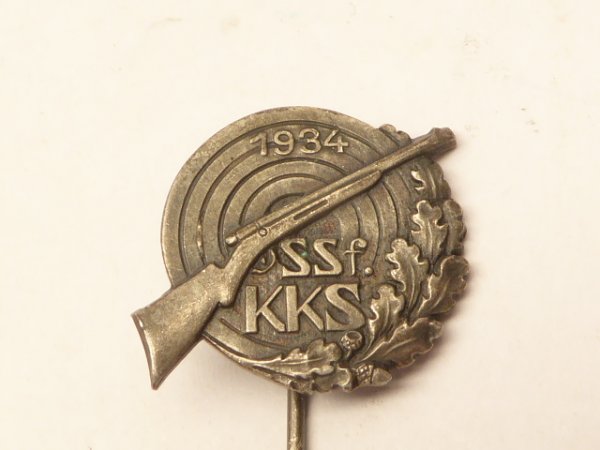 Nadel KKS - Deutsches Kartell für Sportschießen - Silber 1934