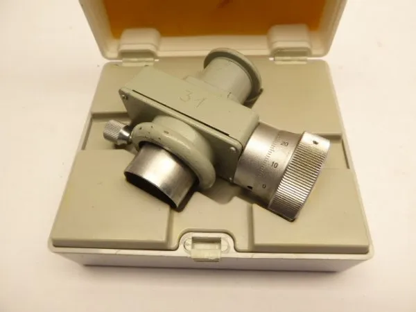 Micrometer eyepiece K 15x Carl Zeiss Jena DDR measurement technology in a case