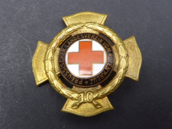 Abzeichen - Landesverein vom Roten Kreuz - Ehrenkreuz für 10jährige verdienstvolle Tätigkeit