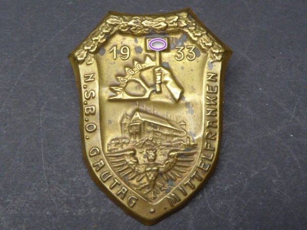 Badge - NSBO Gautag Middle Franconia 1933