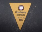 Badge - DAF District Conference Marburg 1935